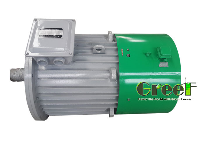 Generator Magnet Permanen RPM Rendah Disesuaikan 5kw 10kw 50kw 200kw dengan Garansi 3 Tahun