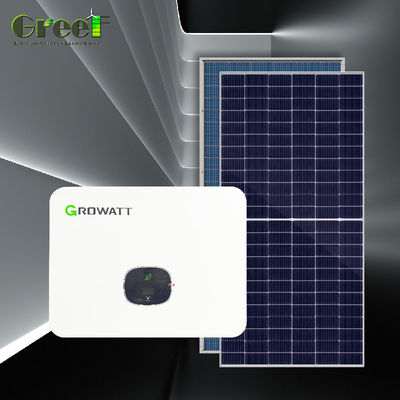 Smart Grid Tie Solar System 1kW-100kW Kapasitas dengan Metering Net dan Pemantauan Sistem